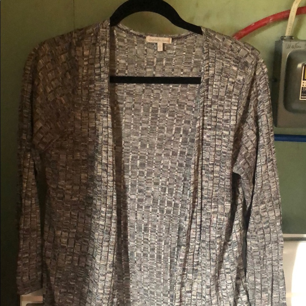 Grey cardigan
